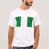 Nigeria-Flaggen-T - Shirt (Vorderseite)