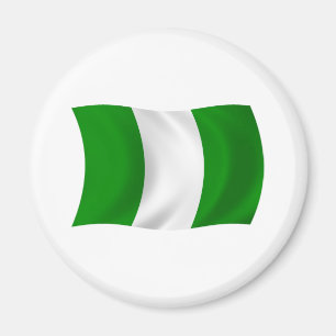 Nigeria-Flaggenmagnet Magnet