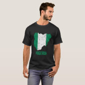 Nigeria Flaggenstaat Nigeria Shirt für Frauen (Vorne ganz)