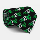 Nigeria Football Soccer Flag Krawatte (Gerollt)