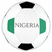 Nigeria Fußball (Vorderseite)