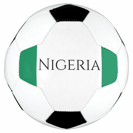Nigeria Fußball (Vorderseite)