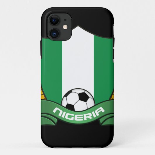 Nigeria-Fußball iPhone 5 Abdeckung Case-Mate iPhone Hülle (Rückseite)
