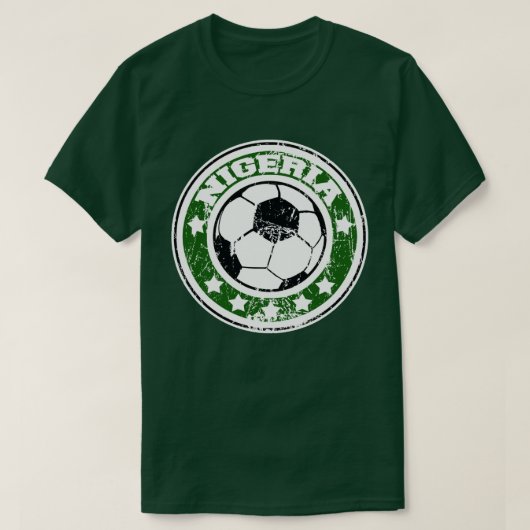 Nigeria-Fußball T-Shirt (Design vorne)