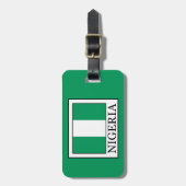 Nigeria Gepäckanhänger (Vorderseite vertikal)