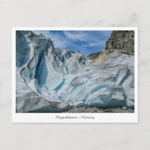 Nigeria Glacier Norwegen Postkarte