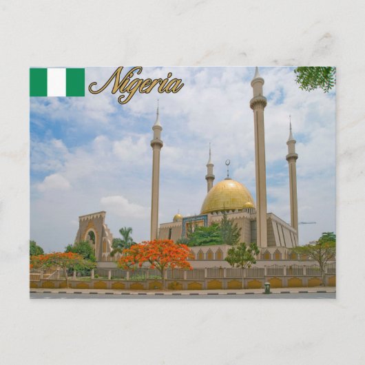 Nigeria Holiday Postcard Feiertagspostkarte (Vorderseite)