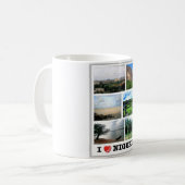Nigeria - I Liebe - Kaffeetasse (Vorderseite Links)
