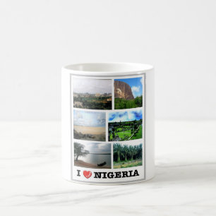 Nigeria - I Liebe - Kaffeetasse