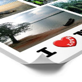 Nigeria - I Liebe - Poster (Ecke)