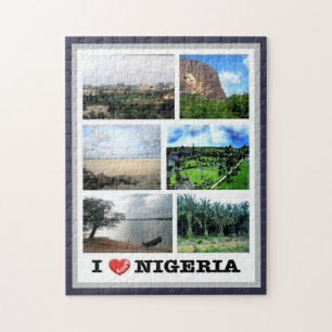 Nigeria - I Liebe - Puzzle