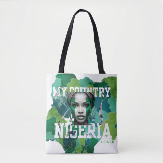 “Nigeria-Inspired Tote Bag – Celebrate Culture & I Tasche