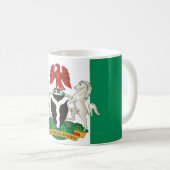Nigeria Kaffeetasse (VorderseiteRechts)