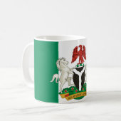Nigeria Kaffeetasse (Vorderseite Links)