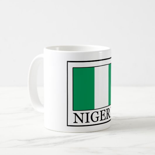 Nigeria Kaffeetasse (Vorderseite Links)