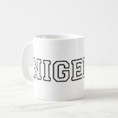 Nigeria Kaffeetasse (Vorderseite Links)