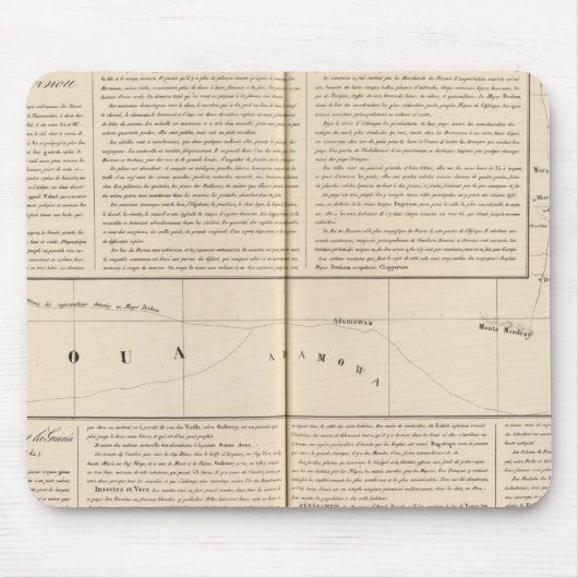 Nigeria, Kamerun Mousepad (Vorne)