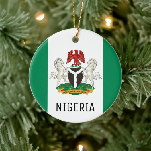 Nigeria Keramik Ornament (Baum)