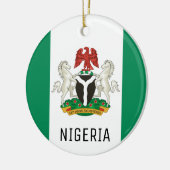 Nigeria Keramik Ornament (Links)