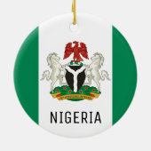 Nigeria Keramik Ornament (Hinten)