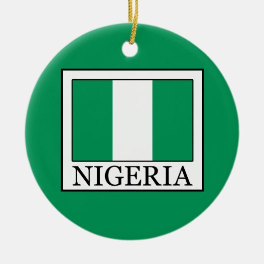 Nigeria Keramikornament (Vorne)