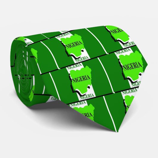 Nigeria-Krawatten Krawatte (Gerollt)