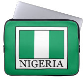 Nigeria Laptopschutzhülle (Vorderseite)
