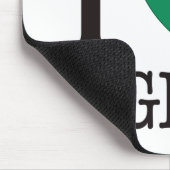 Nigeria-Liebe v2 Mousepad (Ecke)