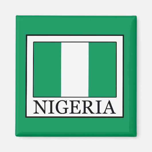 Nigeria Magnet (Vorne)