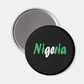 Nigeria Magnet (Vorderseite/Rückseite)