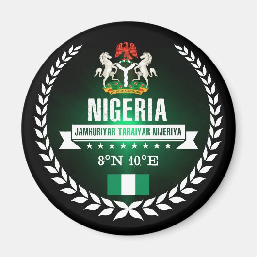 Nigeria Magnet (Vorne)