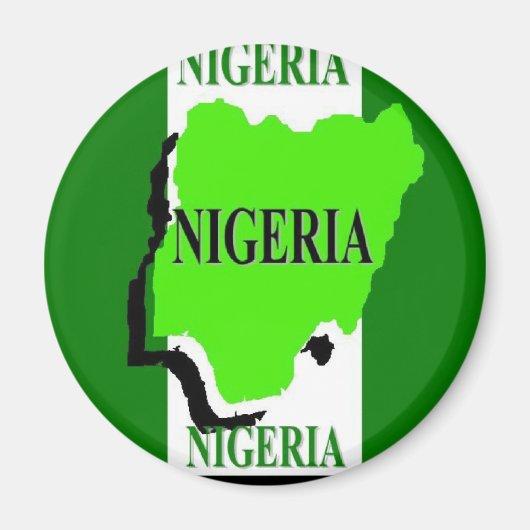 Nigeria Magnet (Vorne)