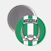 Nigeria Magnet (Vorderseite/Rückseite)
