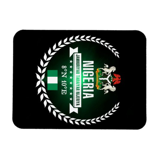 Nigeria Magnet (Horizontal)