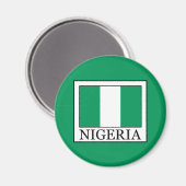 Nigeria Magnet (Vorderseite/Rückseite)