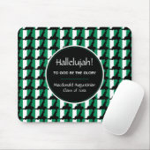NIGERIA Map Patriotic Graduate Custom HALLELUJAH Mousepad (Mit Mouse)