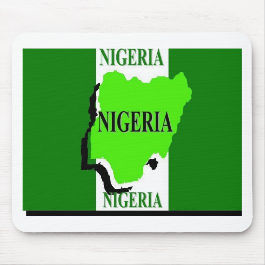 Nigeria Mousepad (Vorne)