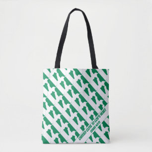 NIGERIA NAIJA FLAG Bibelschrift Christlich Tasche
