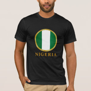 Nigeria - Nigerianische Flagge T-Shirt