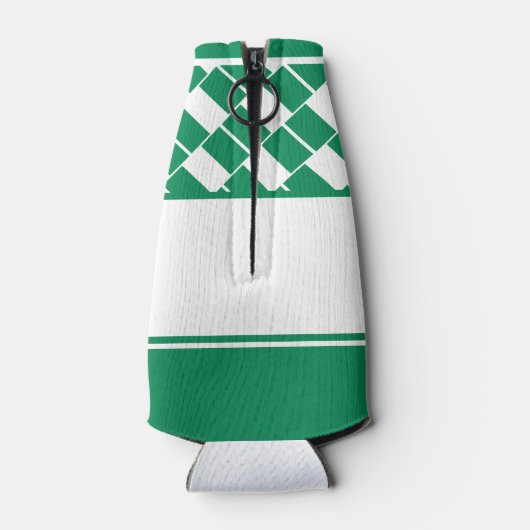 NIGERIA Personalisiert GLÜCKLICH VATER'S DAY Custo Flaschenkühler (Rückseite)