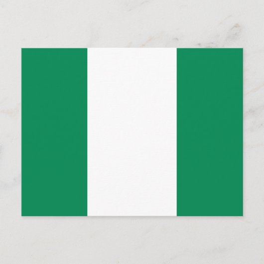 Nigeria Postkarte (Vorderseite)