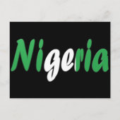 Nigeria Postkarte (Vorderseite)