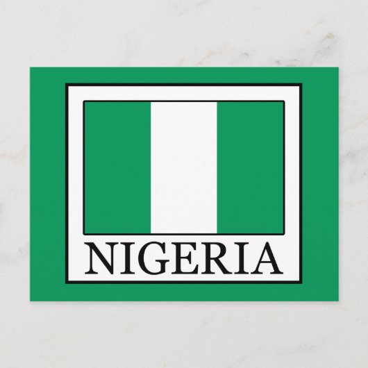 Nigeria Postkarte (Vorderseite)