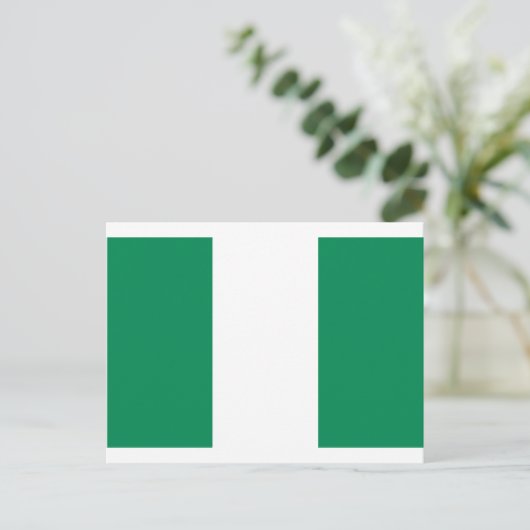 Nigeria Postkarte (Stehend Vorderseite)