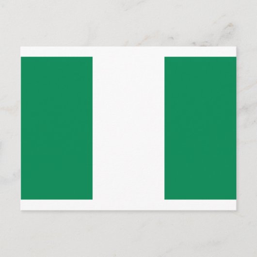 Nigeria Postkarte (Vorderseite)