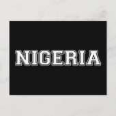 Nigeria Postkarte (Vorderseite)