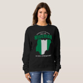 Nigeria Pride Nigerian African American Nigerian R Sweatshirt (Vorne ganz)