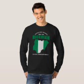Nigeria Pride Nigerian African American Nigerian R T-Shirt (Vorne ganz)