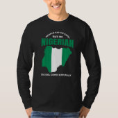 Nigeria Pride Nigerian African American Nigerian R T-Shirt (Vorderseite)