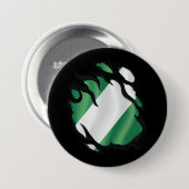 Nigeria-Rippfahne Button (Vorne & Hinten)